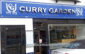 Curry Garden Rickmansworth June 2013
