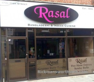 Rasal Indian Restaurant Rickmansworth June 2013