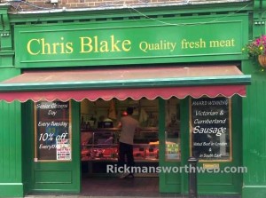 Chris Blake Butchers Rickmansworth June 2013