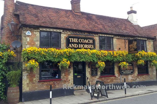 The Coach and Horses pub Rickmansworth June 2013